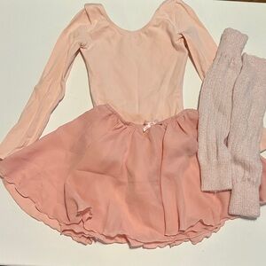 Soft Pink Ballet Costume Set